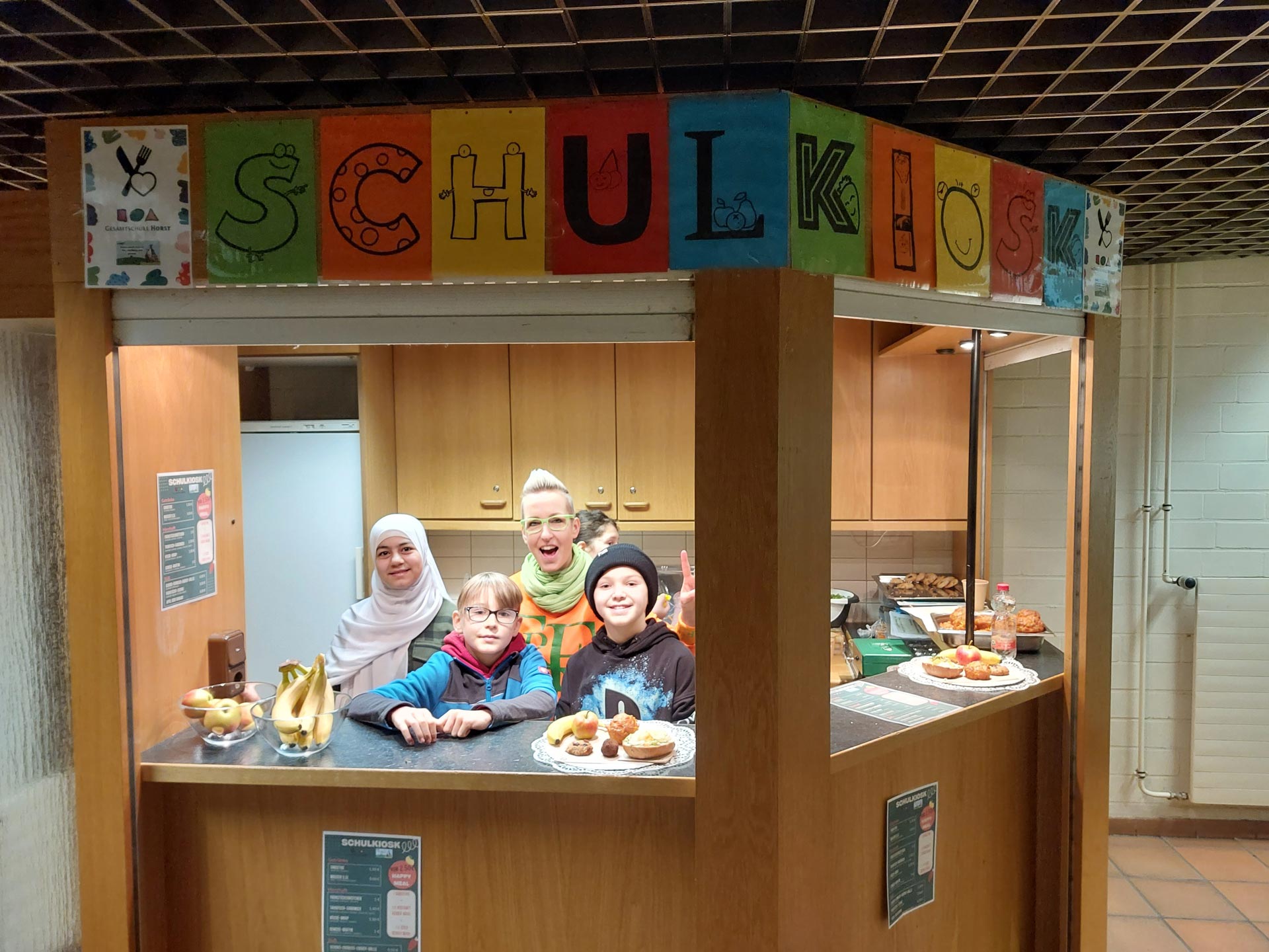 Der Schulkiosk hat geöffnet!